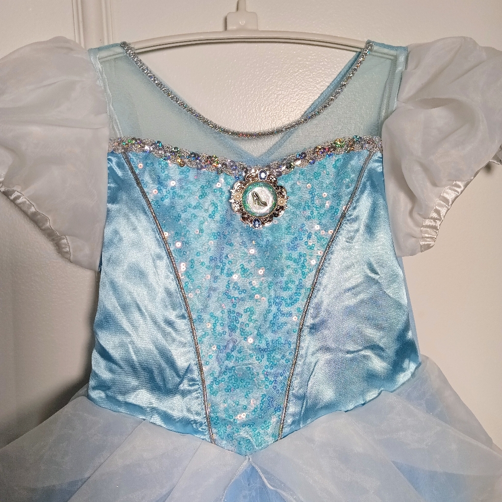 Bibbidi Bobbidi Boutique Disney Parks Cinderella Princess Sequin Dress - Picture 5 of 9